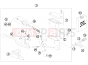 FRONT BRAKE CONTROL - KTM 65 SX (6001H6) [EU] 2008