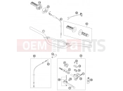 HANDLEBAR, CONTROLS - KTM 105 SX (6101G5) [US] 2007