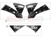 DECAL - KTM 65 SX (6001G6) [EU] 2007