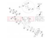 CRANKSHAFT, PISTON - KTM 65 SX (6001G6) [EU] 2007