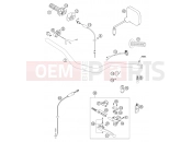 KTM 125 SX (6101D0) [EU] 2004 HANDLEBAR, CONTROLS