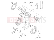 KTM 125 SX (6101D0) [EU] 2004 REAR WHEEL