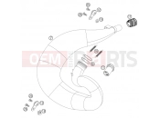 EXHAUST SYSTEM - KTM 250 SX (6301D0) [EU] 2004