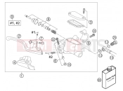KTM 85 SX (6001D9) [EU] 2004 FRONT BRAKE CONTROL