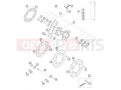 KTM 125 SX (6101F0) [EU] 2006 REAR WHEEL