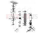 KTM 50 SX JUNIOR (6001F3) [EU] 2006 SHOCK ABSORBER DISASSEMBLED