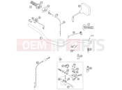 HANDLEBAR, CONTROLS - KTM 125 SX (6101E0) [EU] 2005
