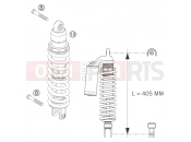 SHOCK ABSORBER - KTM 125 SX (6101E0) [EU] 2005