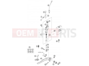 REAR BRAKE CONTROL - KTM 125 SX (6101E0) [EU] 2005