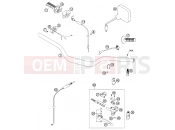 KTM 125 SX (610130) [EU] 2003 HANDLEBAR, CONTROLS