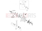 KTM 250 SX (630130) [EU] 2003 CRANKSHAFT, PISTON