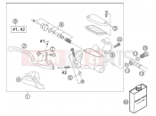 KTM 85 SX (600138) [EU] 2003 FRONT BRAKE CONTROL