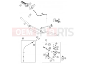 KTM 65 SX (600136) [EU] 2003 HANDLEBAR, CONTROLS