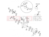 KTM 65 SX (600136) [EU] 2003 CRANKSHAFT, PISTON