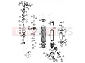 KTM 65 SX (600126) [EU] 2002 SHOCK ABSORBER DISASSEMBLED