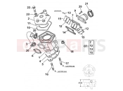 KTM 65 SX (600116) [EU] 2001 CYLINDER, CYLINDER HEAD