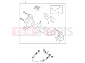KTM 65 SX (600115) [EU] 2001 REAR BRAKE CALIPER