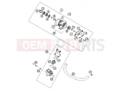 KTM 640 LC4-E (972606) [EU] 2000 WATER PUMP