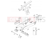 KTM 400 LC4-E (937506) [US] 2000 SWING ARM