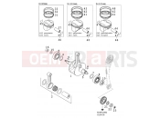 KTM 400 LC4-E (937506) [US] 2000 CRANKSHAFT, PISTON