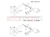 KTM 400 LC4-E (932606) [EU] 2000 EXHAUST SYSTEM