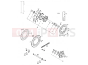 KTM 400 LC4-E (932606) [EU] 2000 REAR WHEEL