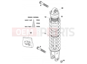 KTM 380 SX (650200) [EU] 2000 SHOCK ABSORBER
