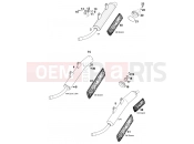 KTM 380 SX (650200) [EU] 2000 MAIN SILENCER