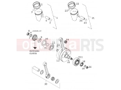 KTM 380 SX (650100) [US] 2000 CRANKSHAFT, PISTON