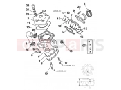 KTM 65 SX (600106) [EU] 2000 CYLINDER, CYLINDER HEAD