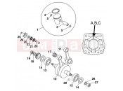 KTM 65 SX (600106) [EU] 2000 CRANKSHAFT, PISTON
