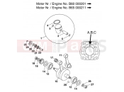 KTM 65 SX (600106) [EU] 2000 CRANKSHAFT, PISTON