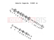 KTM 65 SX (600106) [EU] 2000 TRANSMISSION II - COUNTERSHAFT