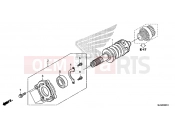 E-8-10 PRIMARY SHAFT - Honda CTX1300 2016