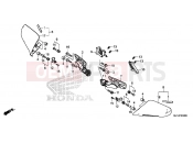 F-3 MIRROR - Honda CTX1300 2016
