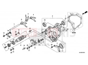 E-19 GEARSHIFT DRUM - Honda CTX1300 2016