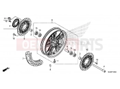 HONDA CTX1300A 2016 F-14 FRONT WHEEL