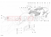 DUCATI 2006 Superbike 999 R XEROX SEAT » TANK/SEAT