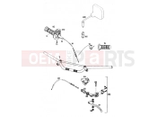 KTM 125 E-XC (717548) [US] 1994 HANDLEBAR, CONTROLS