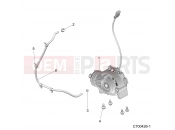 Polaris 2019 BRUTUS Polaris Pro XD (R03) - D19BBPD4B4/BAPD4B4 DRIVE TRAIN | DRIVE TRAIN, FRONT GEARCASE MOUNTING - D19BBPD4B4 (C700426-1)