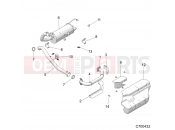 Polaris 2019 BRUTUS Polaris Pro XD (R03) - D19BBPD4B4/BAPD4B4 ENGINE | ENGINE, EXHAUST - D19BBPD4B4/BAPD4B4 (C700432)