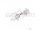 Polaris 2019 BRUTUS Polaris Pro XD (R03) - D19BBPD4B4/BAPD4B4 ENGINE | ENGINE, WATER PUMP - D19BBPD4B4/BAPD4B4 (702626)