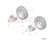 Polaris 2019 BRUTUS Polaris Pro XD (R03) - D19BBPD4B4/BAPD4B4 WHEELS - D19BBPD4B4/BAPD4B4 (C700437) | WHEELS - D19BBPD4B4/BAPD4B4 (C700437)