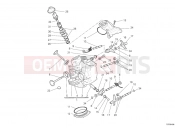 DUCATI 2006 Monster S2R 1000 HORIZONTAL CYLINDER HEAD » VALVE DRIVE