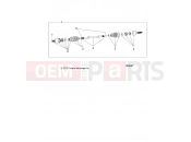 Polaris 2018 ATV 900 ACE EPS XC (R08) (A18DCE87BB) DRIVE TRAIN | DRIVE TRAIN, FRONT HALF SHAFT - A18DCE87BB (100647)