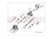 Polaris 2018 ATV SCRAMBLER 1000 XP ZUG (R09) (A18SVS95FR) DRIVE TRAIN | DRIVE TRAIN, MAIN GEARCASE - A18SVS95FR