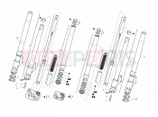 DUCATI 2006 Monster S2R 800 FRONT FORK » FRONT SUSPENSION