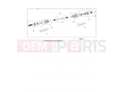 Polaris 2017 ATV ACE 570 EFI (R15) (A17DAA57A5) DRIVE TRAIN | DRIVE TRAIN, REAR HALF SHAFT - A17DAA57A5 (100511)