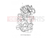 Polaris 2017 ATV SPORTSMAN 570 TRACTOR (R07) - A17SES57C1/C2/C7/CL/E1/E2/E7/EL/SET57C1/C2/E1/E2 ENGINE | ENGINE, LONG BLOCK - A17SES57C1/C2/C7/CL/E1/E2/E7/EL/SET57C1/C2/E1/E2