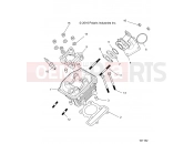 Polaris 2017 ATV ACE 150 (R11) - A17HAA15A7/B7 ENGINE | ENGINE, CYLINDER HEAD ASM. - A17HAA15A7/B7